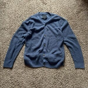 Navy Cardigan Sweater